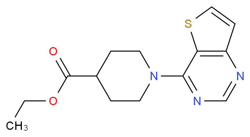 ethyl 1-thieno[3,2-d]pyrimidin-4-ylpiperidine-4-carboxylate_Molecular_structure_CAS_910037-27-3)