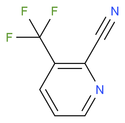 3-(trifluoromethyl)pyridine-2-carbonitrile_Molecular_structure_CAS_406933-21-9)