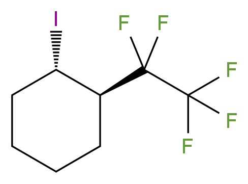cis-1-Iodo-2-(pentafluoroethyl)cyclohexane 97%_Molecular_structure_CAS_)