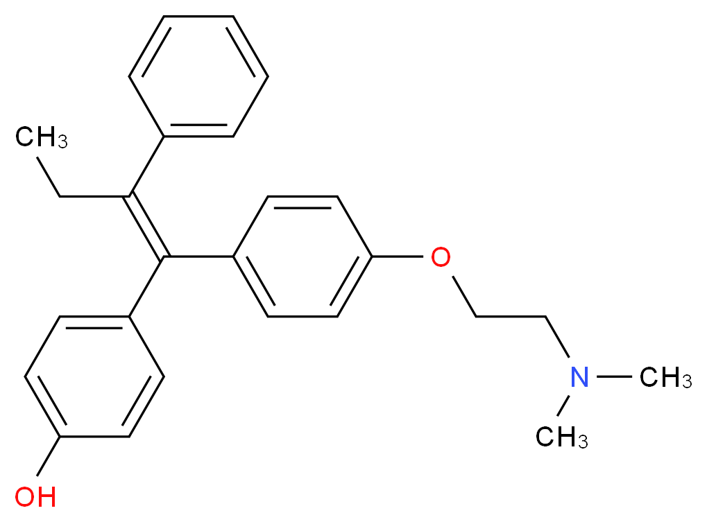 (E/Z)-4-Hydroxy Tamoxifen_Molecular_structure_CAS_68392-35-8)