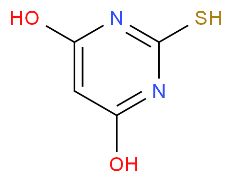 4,6-Dihydroxy-2-mercaptopyrimidine_Molecular_structure_CAS_504-17-6)