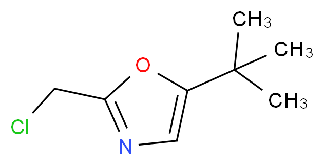 5-tert-butyl-2-(chloromethyl)oxazole_Molecular_structure_CAS_224441-73-0)