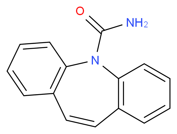 5H-Dibenzo[b,f]azepine-5-carboxamide_Molecular_structure_CAS_298-46-4)