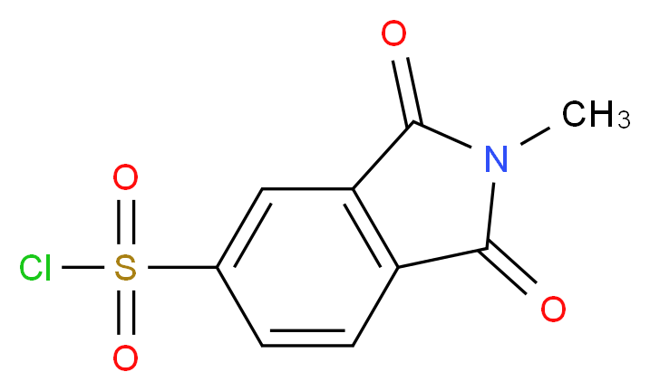 2-methyl-1,3-dioxoisoindoline-5-sulfonyl chloride_Molecular_structure_CAS_503469-97-4)