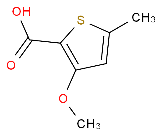 3-methoxy-5-methylthiophene-2-carboxylic acid_Molecular_structure_CAS_)