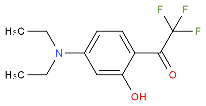 1-[4-(Diethylamino)-2-hydroxyphenyl]-2,2,2-trifluoro-1-ethanone_Molecular_structure_CAS_333303-11-0)