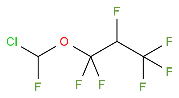 1,1,2,3,3,3-Hexafluoropropyl chlorofluoromethyl ether_Molecular_structure_CAS_)