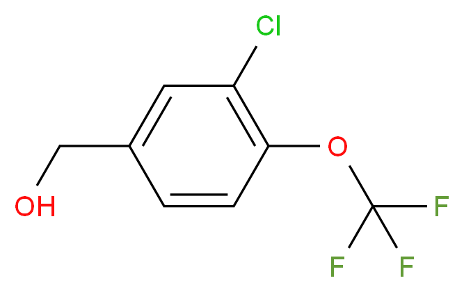 3-Chloro-4-(trifluoroMethoxy)benzylalcohol_Molecular_structure_CAS_56456-48-5)