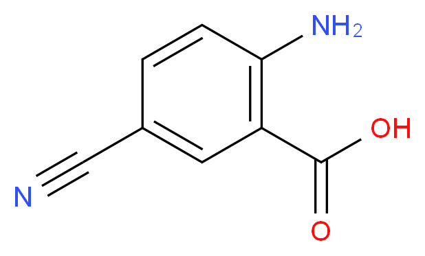 2-Amino-5-cyanobenzoic acid_Molecular_structure_CAS_99767-45-0)