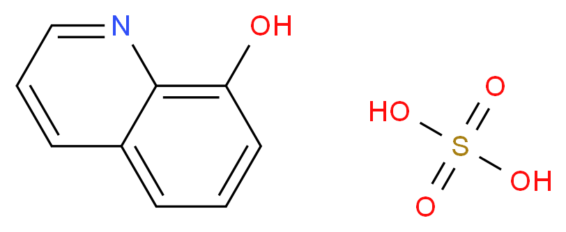 Quinolin-8-ol sulfate_Molecular_structure_CAS_134-31-6)