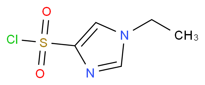 1-ethyl-1H-imidazole-4-sulfonyl chloride_Molecular_structure_CAS_)