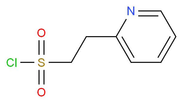 2-pyridin-2-ylethanesulfonyl chloride_Molecular_structure_CAS_)