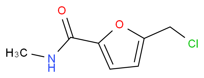 5-(Chloromethyl)-N-methyl-2-furamide_Molecular_structure_CAS_872358-20-8)