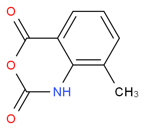 8-Methyl-2H-3,1-benzoxazine-2,4(1H)-dione_Molecular_structure_CAS_66176-17-8)