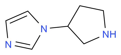 1-(PYRROLIDIN-3-YL)-1H-IMIDAZOLE_Molecular_structure_CAS_64074-20-0)