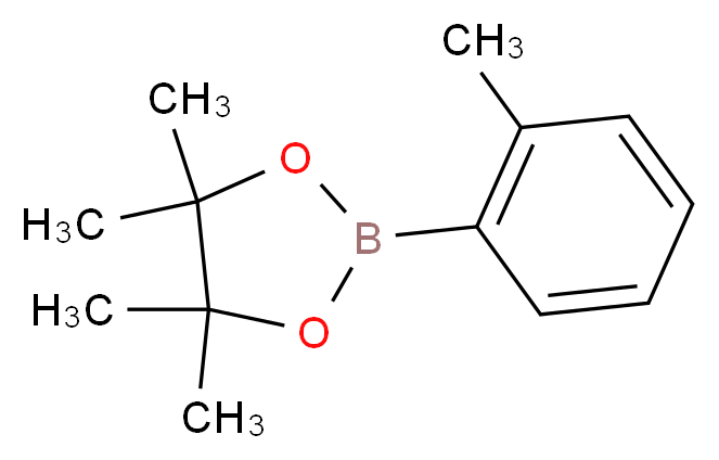 2-Methylbenzeneboronic acid, pinacol ester_Molecular_structure_CAS_195062-59-0)