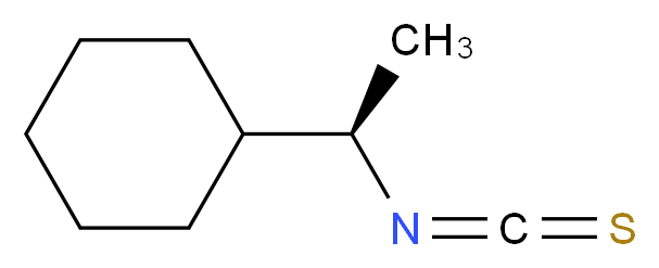 (R)-(-)-1-Cyclohexylethyl isothiocyanate_Molecular_structure_CAS_196402-21-8)