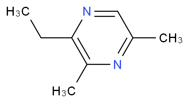 2-Ethyl-3,5(6)-dimethylpyrazine_Molecular_structure_CAS_13925-07-0)