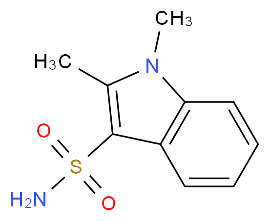 1,2-dimethyl-1H-indole-3-sulfonamide_Molecular_structure_CAS_)