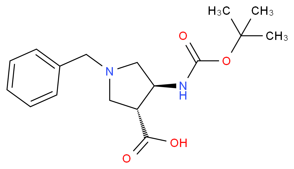 TRANS-4-BOC-AMINO-1-BENZYLPYRROLIDINE-3-CARBOXYLIC ACID_Molecular_structure_CAS_628725-28-0)