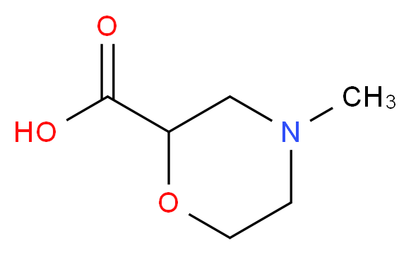 4-Methyl-morpholine-2-carboxylic acid_Molecular_structure_CAS_842949-48-8)