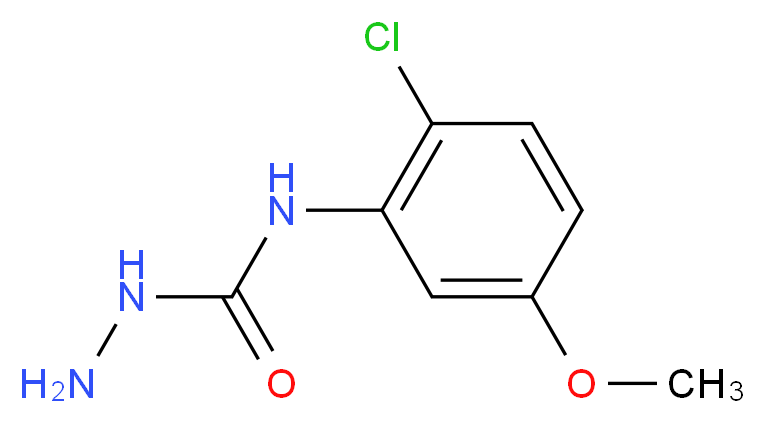 3-amino-1-(2-chloro-5-methoxyphenyl)urea_Molecular_structure_CAS_)