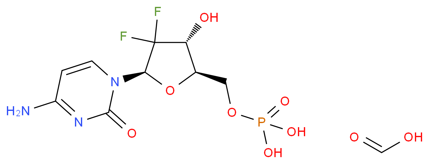Gemcitabine Monophosphate Formate Salt_Molecular_structure_CAS_116371-67-6)
