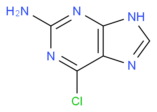 6-chloro-9H-purin-2-amine_Molecular_structure_CAS_10310-21-1)