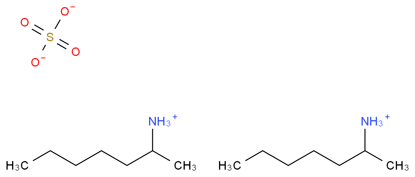 (±)-2-Aminoheptane sulfate_Molecular_structure_CAS_6411-75-2)