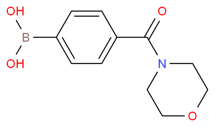 4-(Morpholine-4-carbonyl)phenylboronic acid_Molecular_structure_CAS_389621-84-5)