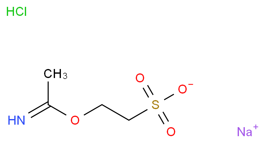 Isethionyl acetimidate sodium salt hydrochloride_Molecular_structure_CAS_52914-43-9)
