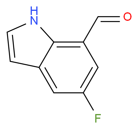 5-Fluoro-1H-indole-7-carboxaldehyde_Molecular_structure_CAS_603306-52-1)