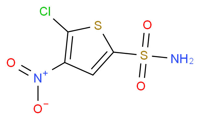 5-chloro-4-nitrothiophene-2-sulfonamide_Molecular_structure_CAS_61714-46-3)