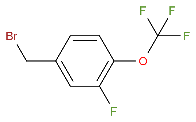 3-Fluoro-4-(trifluoromethoxy)benzyl bromide_Molecular_structure_CAS_886499-04-3)