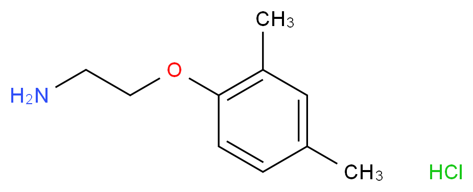 2-(2,4-dimethylphenoxy)ethanamine hydrochloride_Molecular_structure_CAS_50912-65-7)
