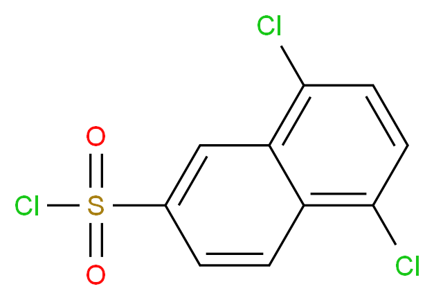 5,8-dichloronaphthalene-2-sulfonyl chloride_Molecular_structure_CAS_)