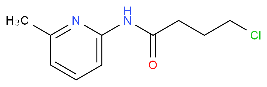4-Chloro-N-(6-methylpyridin-2-yl)butanamide_Molecular_structure_CAS_540796-37-0)