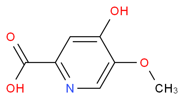 4-Hydroxy-5-methoxy-2-pyridinecarboxylic acid_Molecular_structure_CAS_51727-04-9)