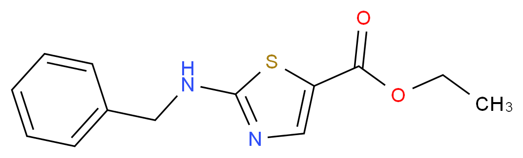 ethyl 2-(benzylamino)-1,3-thiazole-5-carboxylate_Molecular_structure_CAS_342394-00-7)