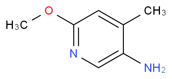 6-Methoxy-4-methylpyridin-3-amine_Molecular_structure_CAS_6635-91-2)