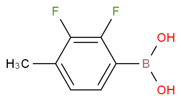 (2,3-Difluoro-4-methylphenyl)boronic acid_Molecular_structure_CAS_508235-16-3)