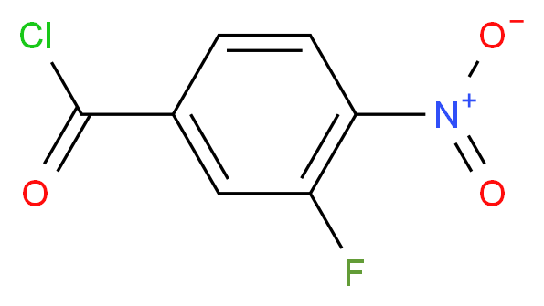 3-Fluoro-4-nitrobenzoyl chloride_Molecular_structure_CAS_)
