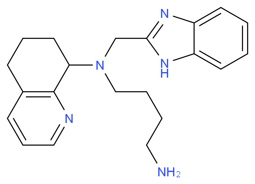 n'-(1h-benzimidazol-2-ylmethyl)-n'-((s)-5,6,7,8-tetrahydroquinolin-8-yl)butane-1,4-diamine_Molecular_structure_CAS_558447-26-0)