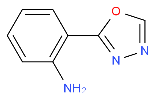 2-(1,3,4-Oxadiazol-2-yl)aniline_Molecular_structure_CAS_)