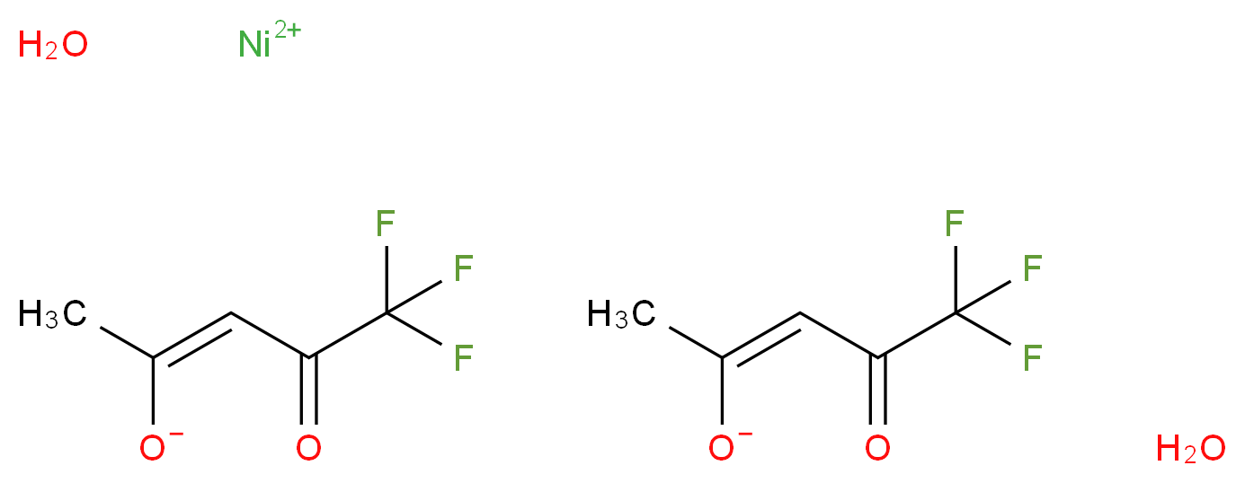 Nickel(II) 1,1,1-trifluoro-2,4-pentanedionate dihydrate_Molecular_structure_CAS_55534-89-9)