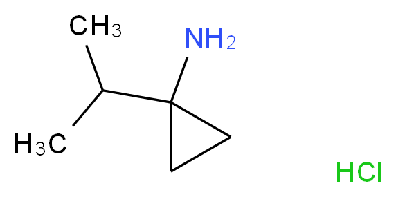 (1-Isopropylcyclopropyl)amine hydrochloride_Molecular_structure_CAS_)