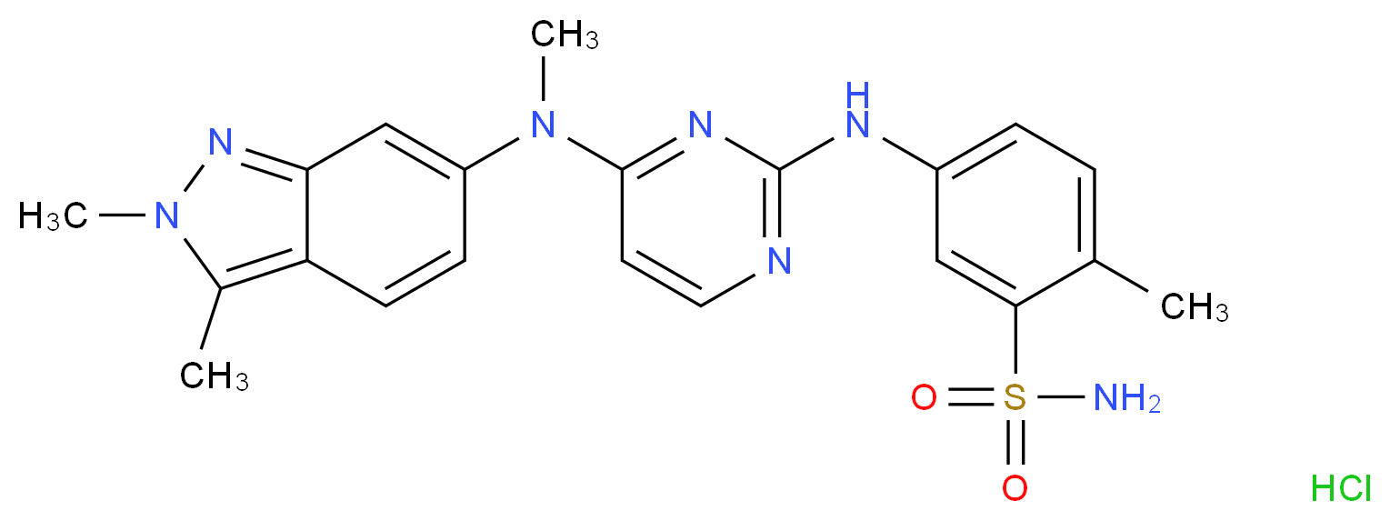Pazopanib Hydrochloride_Molecular_structure_CAS_635702-64-6)