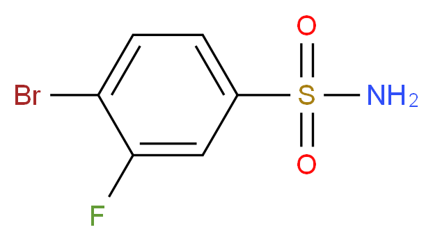 4-Bromo-3-fluorobenzenesulphonamide_Molecular_structure_CAS_263349-73-1)