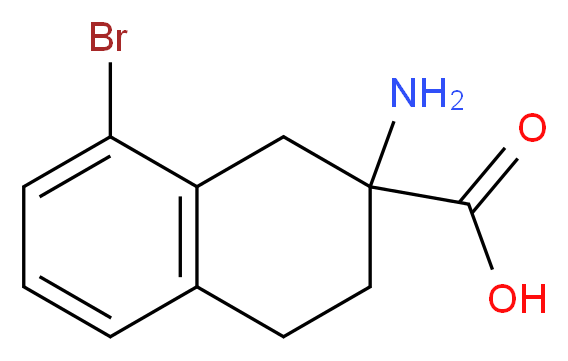 2-amino-8-bromo-1,2,3,4-tetrahydronaphthalene-2-carboxylic acid_Molecular_structure_CAS_659736-98-8)