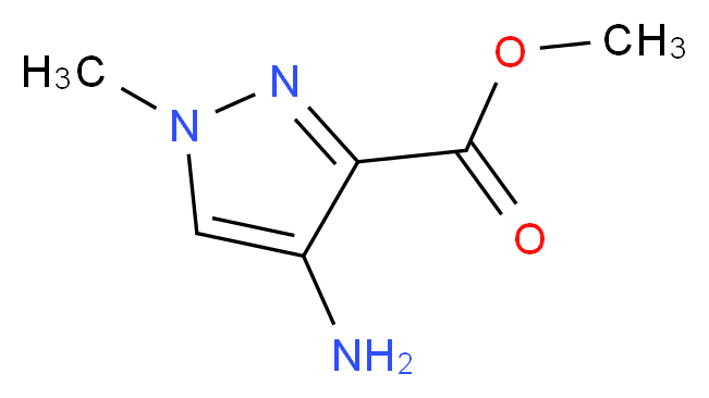 methyl 4-amino-1-methyl-1H-pyrazole-3-carboxylate_Molecular_structure_CAS_637336-53-9)